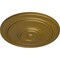 Ekena Millwork Classic Ceiling Medallion (For Canopies up to 5 1/2"), Hand-Painted Gold, 21 7/8"OD x 2 3/8"P CM22CLGLS - alternate 2